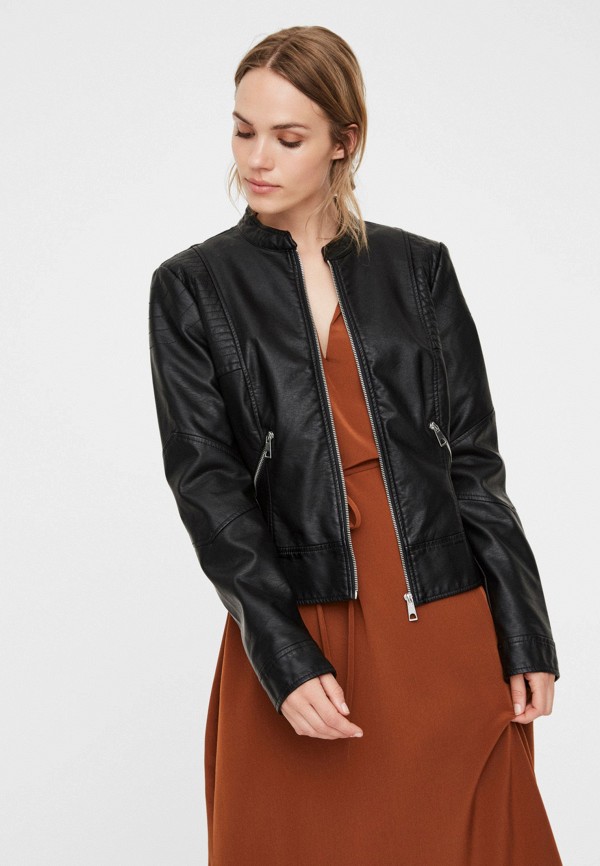 

Куртка кожаная Vero Moda, Черный