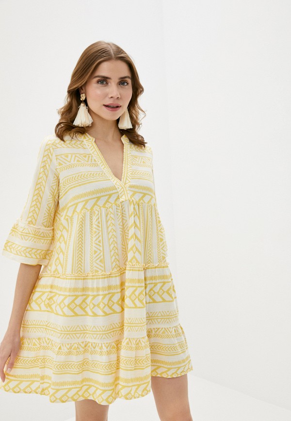 

Платье Vero Moda, Желтый, Vero Moda VE389EWHJKM4