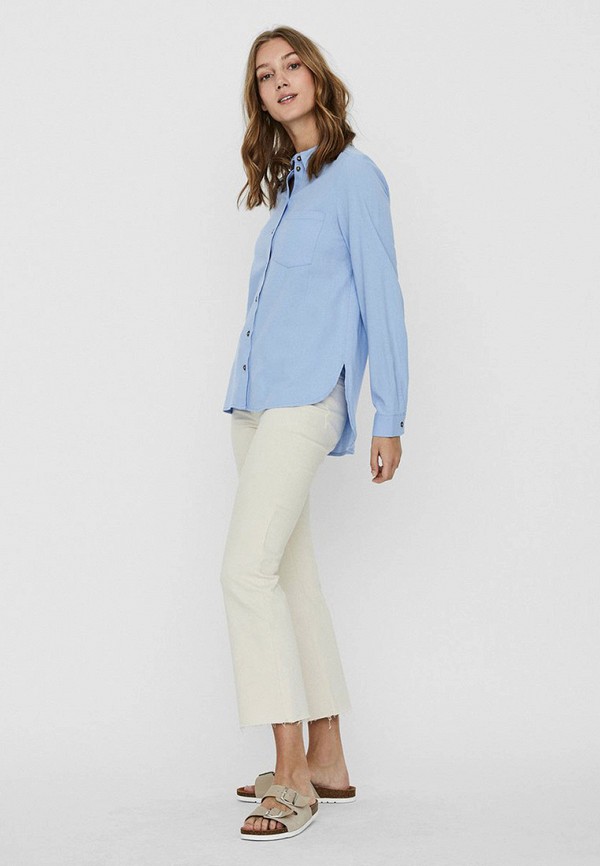 

Рубашка Vero Moda, Голубой, Vero Moda VE389EWHJKP6