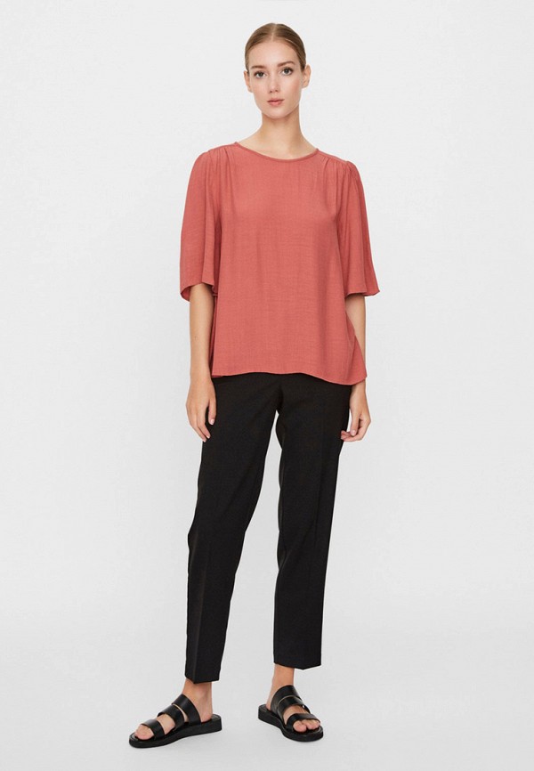 

Блуза Vero Moda, Коричневый;красный, Vero Moda VE389EWHJKZ2