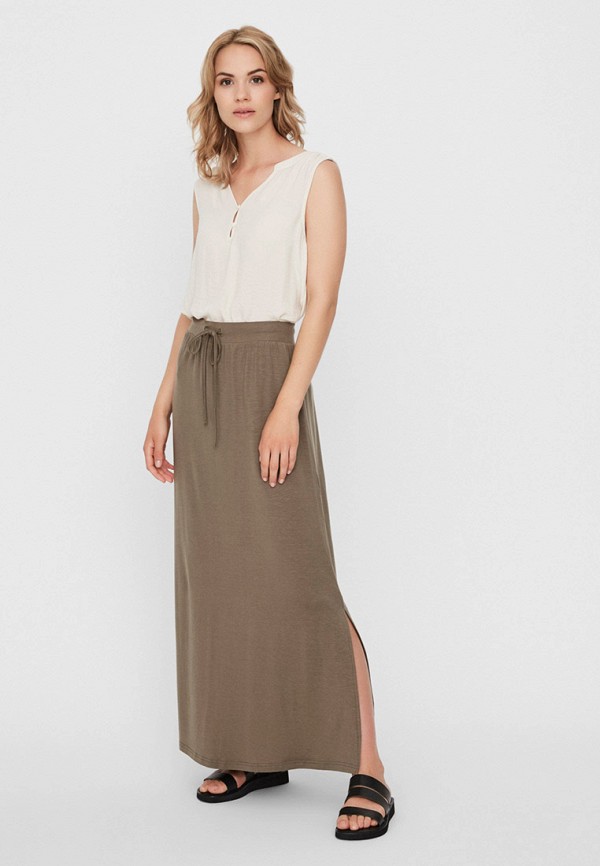 

Юбка Vero Moda, Коричневый, Vero Moda VE389EWHJLA0