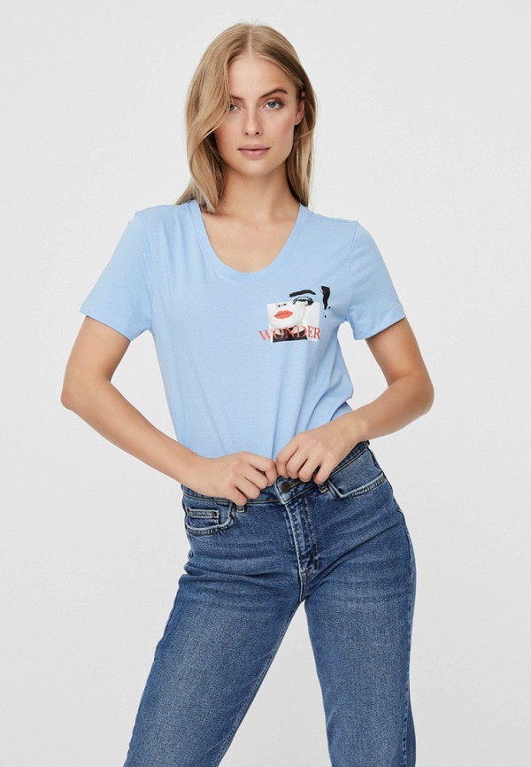 

Футболка Vero Moda, Голубой