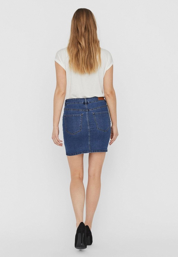 

Юбка джинсовая Vero Moda, Синий, Vero Moda VE389EWHJLM8