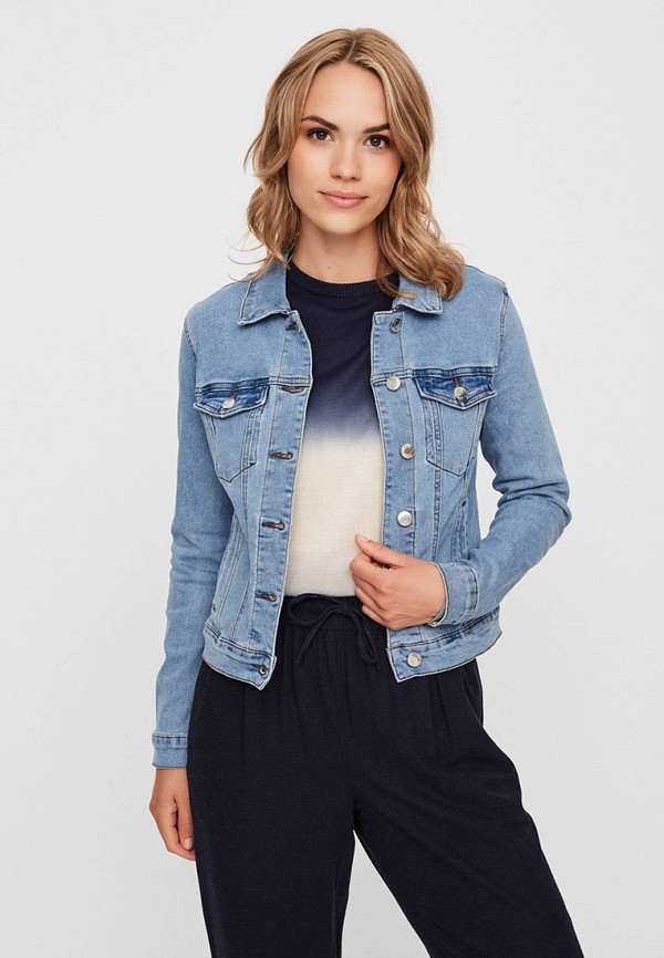 

Куртка джинсовая Vero Moda, Синий, Vero Moda VE389EWIXQT5