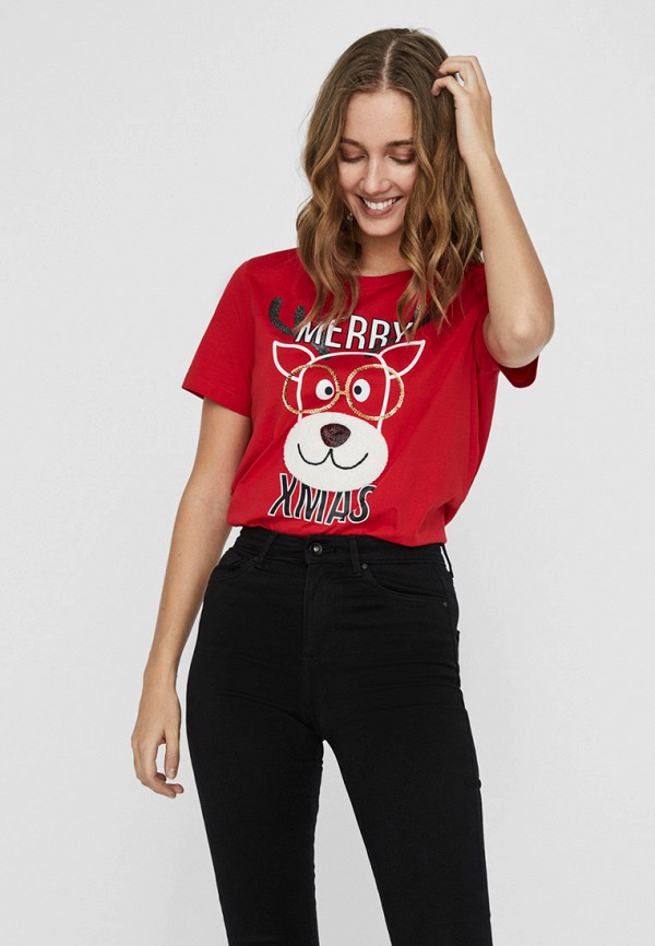 

Футболка Vero Moda, Красный