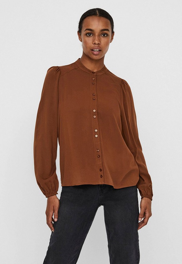 

Блуза Vero Moda, Коричневый, Vero Moda VE389EWJQAL7