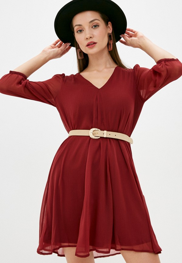 

Платье Vero Moda, Бордовый