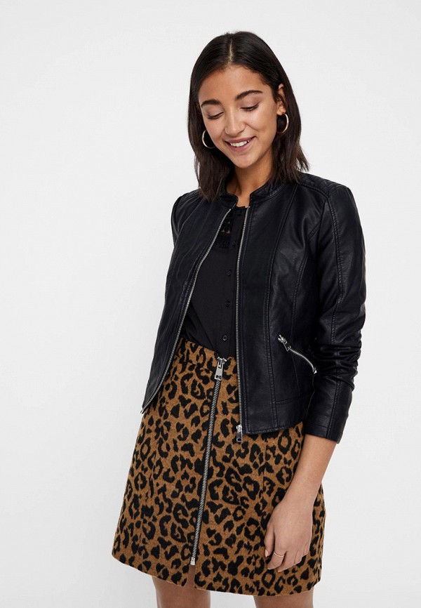 

Куртка кожаная Vero Moda, Черный