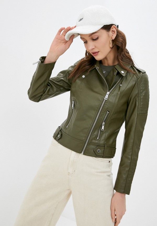 

Куртка кожаная Vero Moda, Хаки