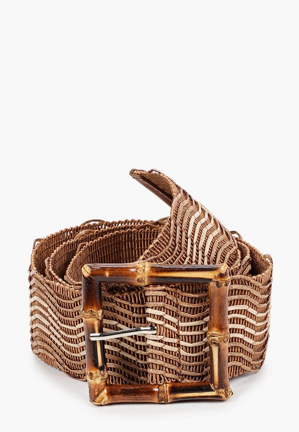 

Ремень Violeta by Mango, Коричневый, - BAMBOO
