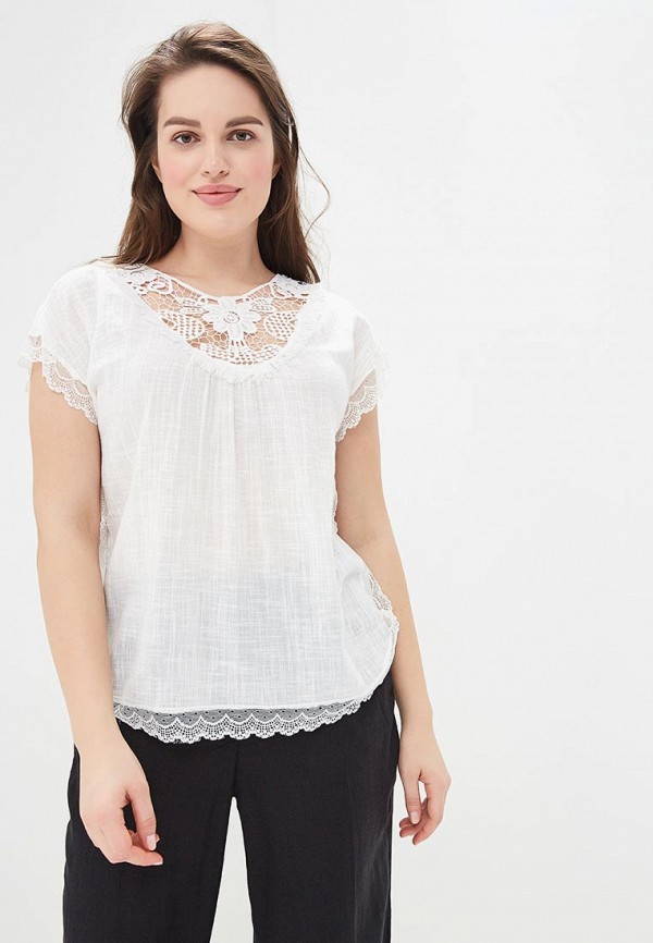 

Топ Violeta by Mango, Белый