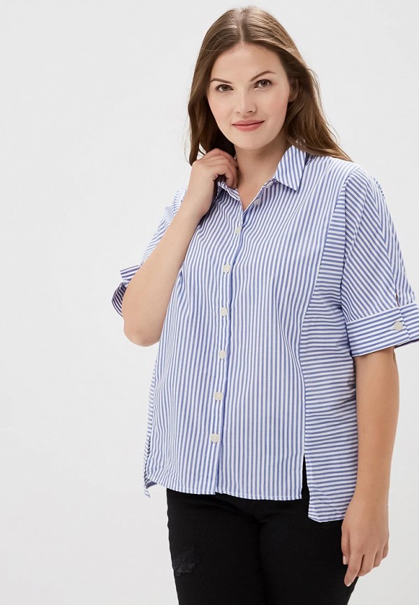 

Рубашка Violeta by Mango, Синий