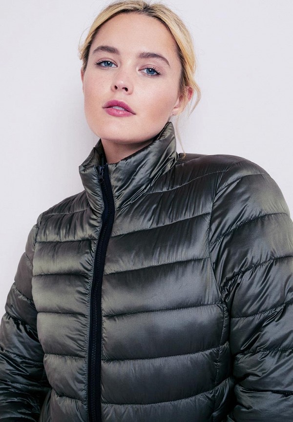 

Куртка утепленная Violeta by Mango, Хаки