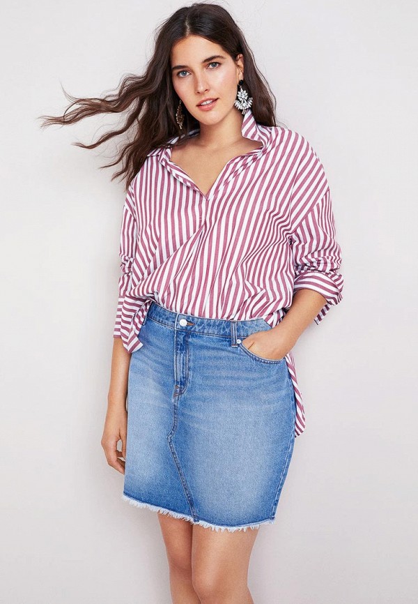 

Блуза Violeta by Mango, Красный