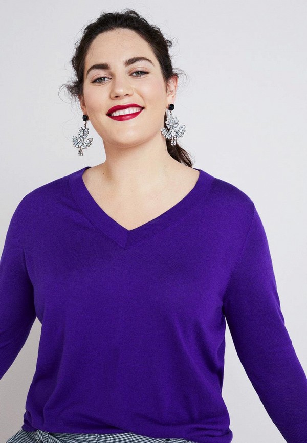 

Пуловер Violeta by Mango, Фиолетовый