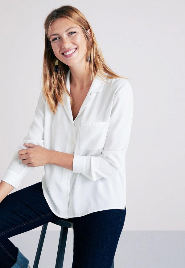 

Блуза Violeta by Mango, Белый