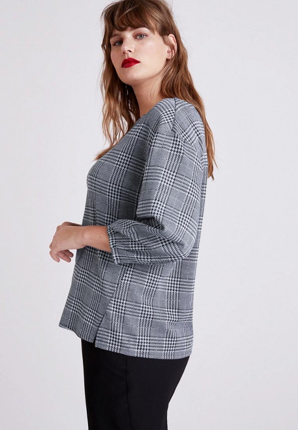 

Блуза Violeta by Mango, Серый