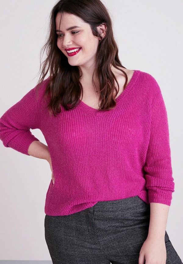 

Пуловер Violeta by Mango, Розовый