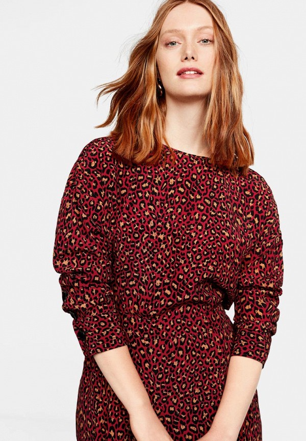 

Блуза Violeta by Mango, Красный