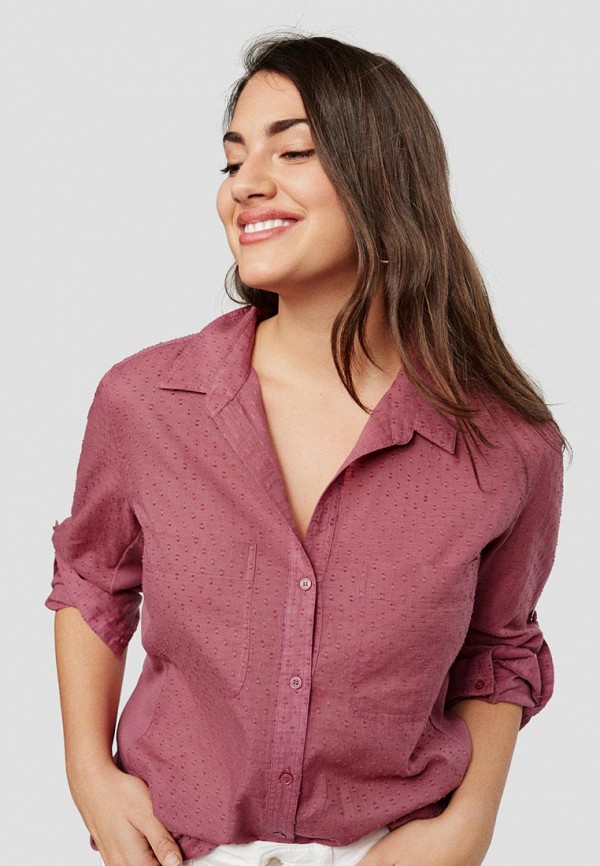 

Рубашка Violeta by Mango, - PLANAF, Розовый