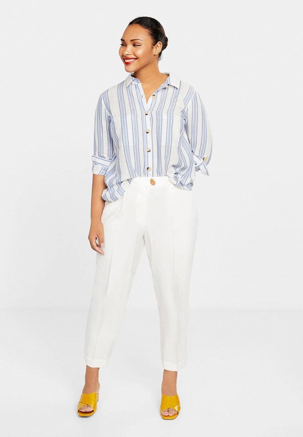 

Рубашка Violeta by Mango, - TREND, Синий