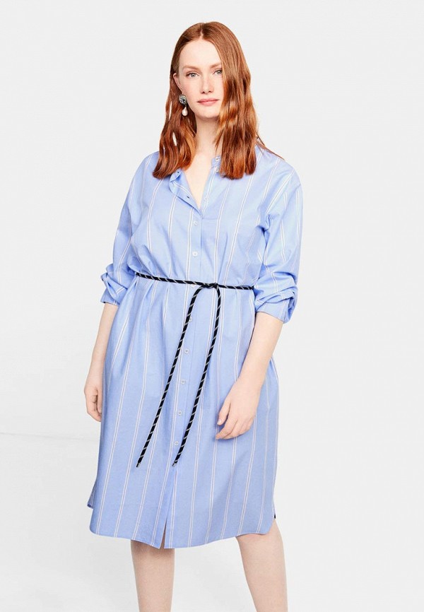 

Платье Violeta by Mango, - AZURRO-I, Голубой