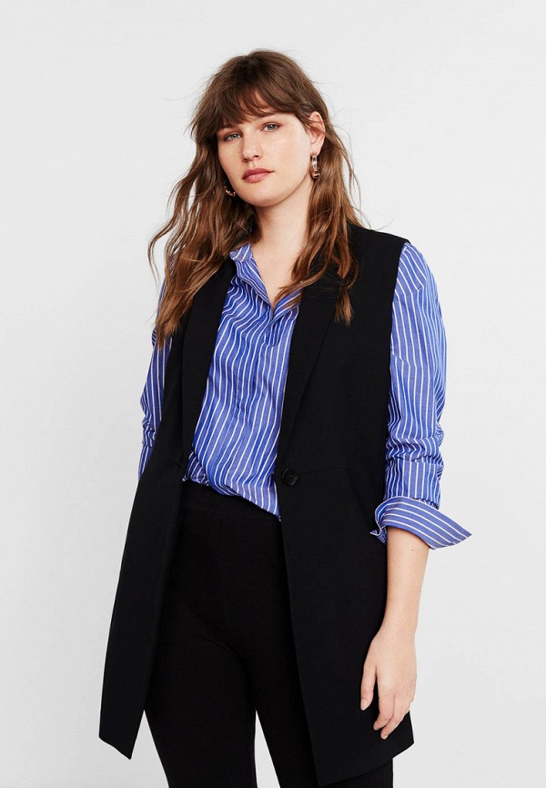 

Жилет Violeta by Mango, Черный, - BIMBA5