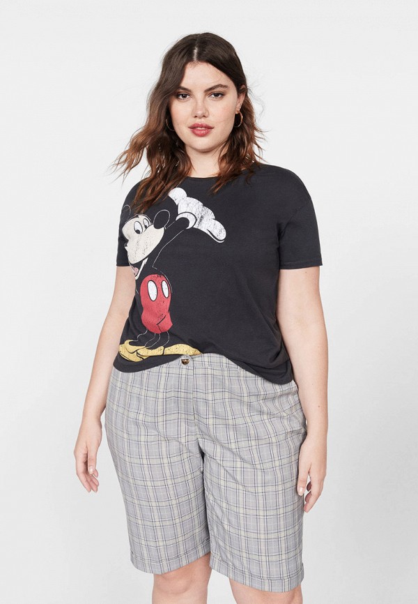 

Футболка Violeta by Mango, - MICKEY, Черный