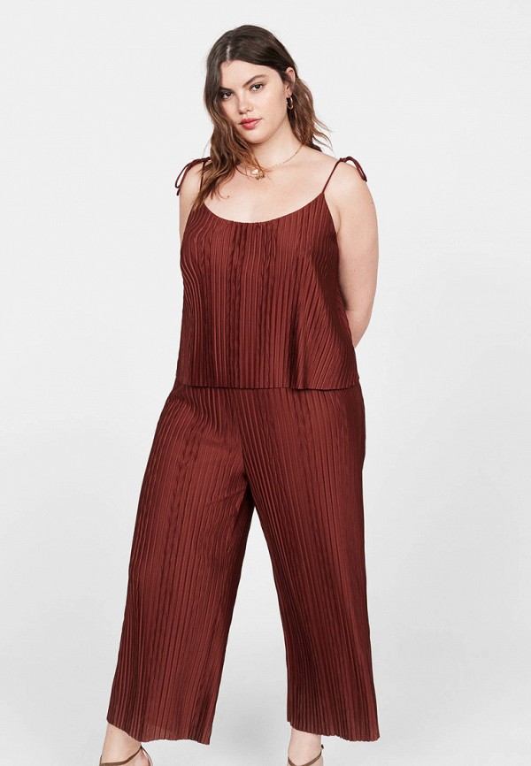 

Комбинезон Violeta by Mango, Коричневый, - PLESI