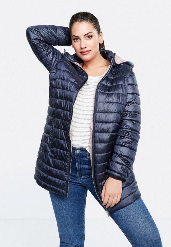 

Куртка утепленная Violeta by Mango, Синий, - SELLER