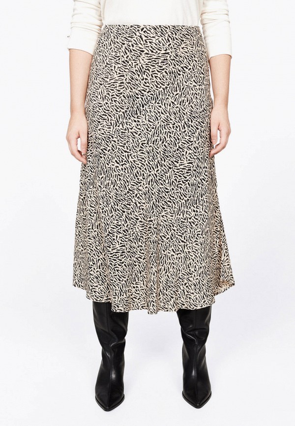 

Юбка Violeta by Mango, Бежевый, - LEOPARD5