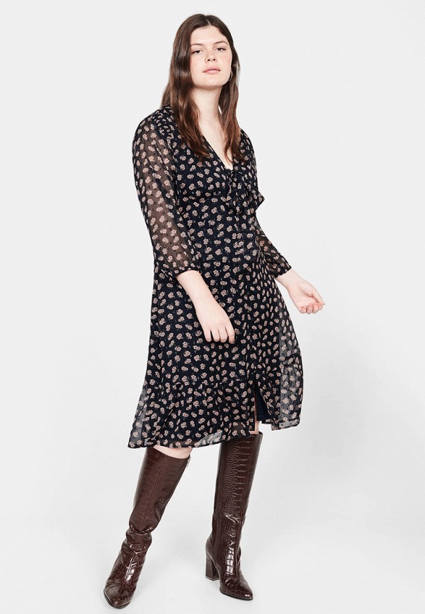

Платье Violeta by Mango, Черный, - GASPARD