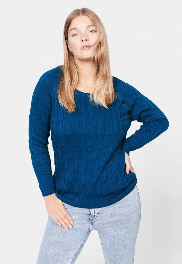 

Джемпер Violeta by Mango, Синий, Violeta by Mango VI005EWHADL9