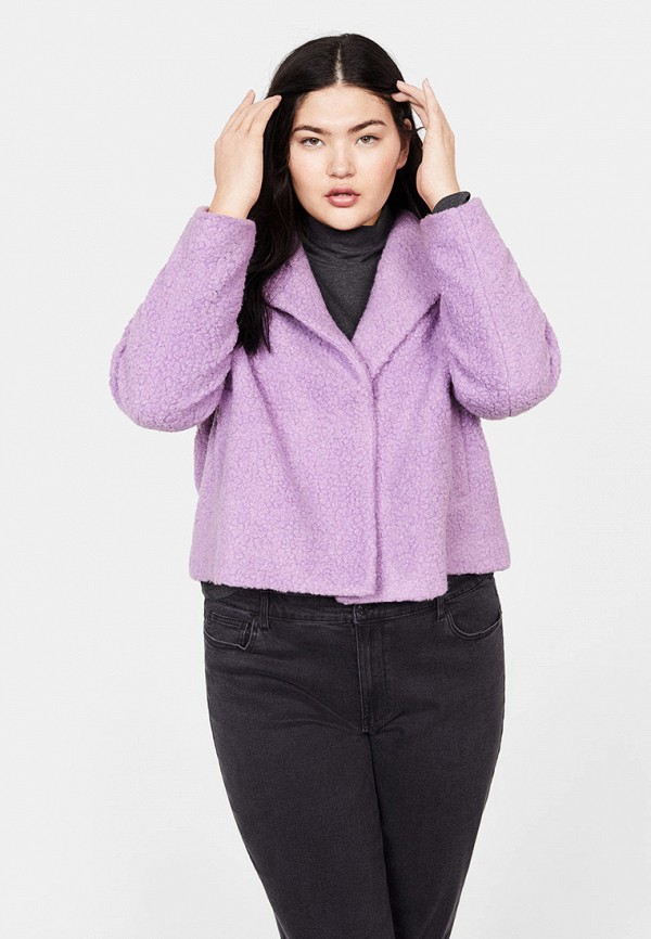 

Полупальто Violeta by Mango, Фиолетовый, - PUPIE