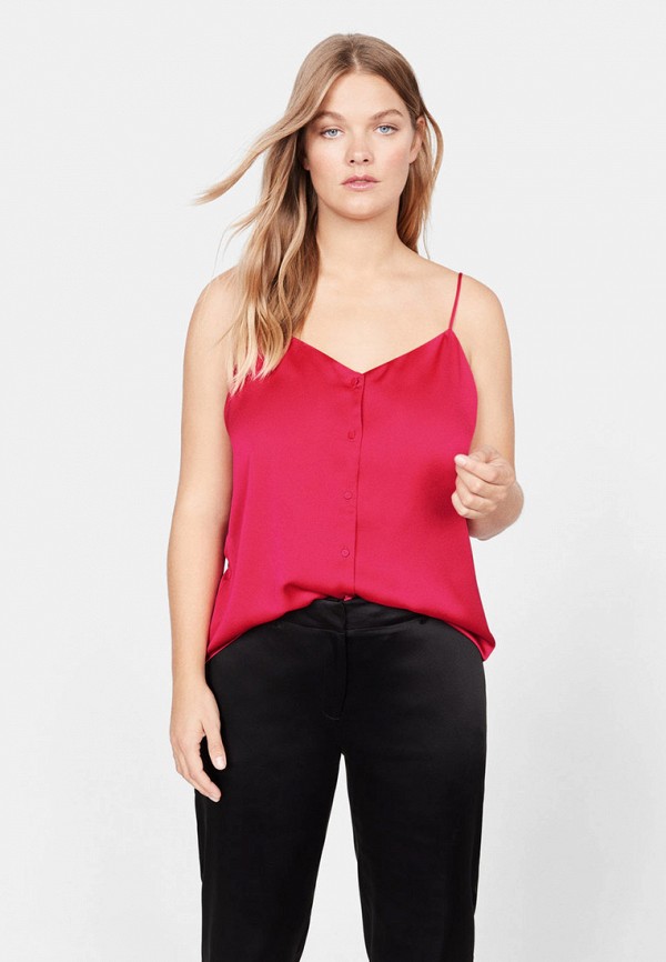 

Топ Violeta by Mango, Розовый, - COMIN