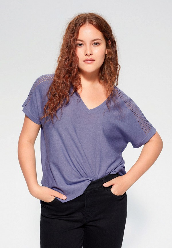 

Футболка Violeta by Mango, Фиолетовый, - MIST