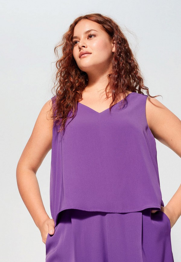 

Комбинезон Violeta by Mango, Фиолетовый, - CRUCE6