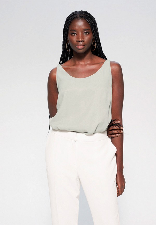 

Топ Violeta by Mango, Серый, - SIMPLE