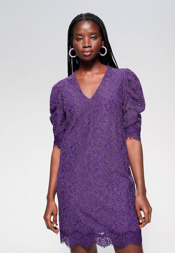 

Платье Violeta by Mango, Фиолетовый, Violeta by Mango VI005EWJGXS3