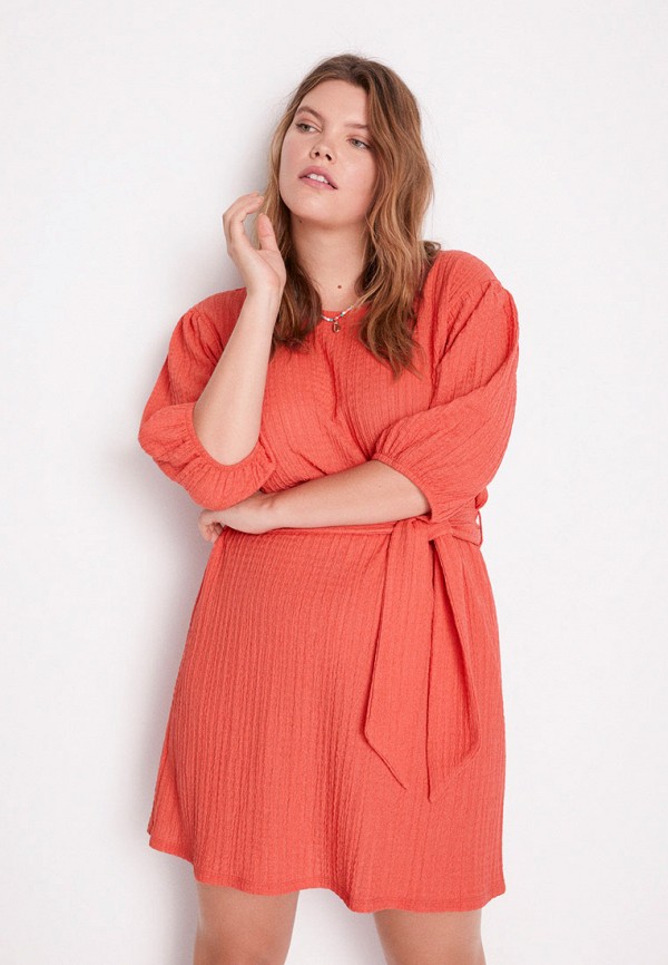 

Платье Violeta by Mango, Коралловый, - CORAL