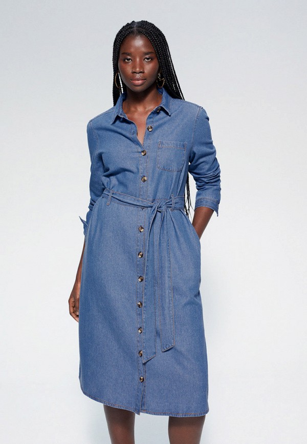 

Платье Violeta by Mango, Синий, - KRISTEN