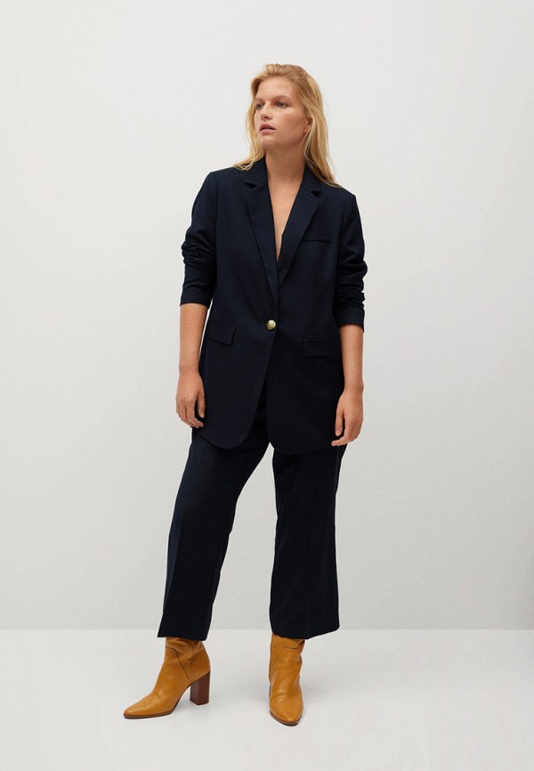 

Пиджак Violeta by Mango, Синий, Violeta by Mango VI005EWLALI4