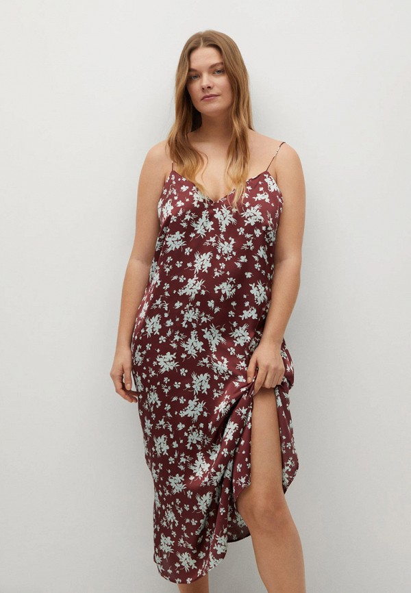 

Платье Violeta by Mango, Бордовый, - GALA-I