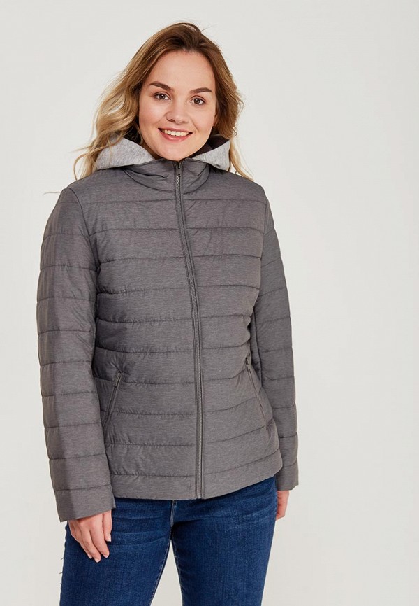 

Куртка утепленная Violeta by Mango, Серый