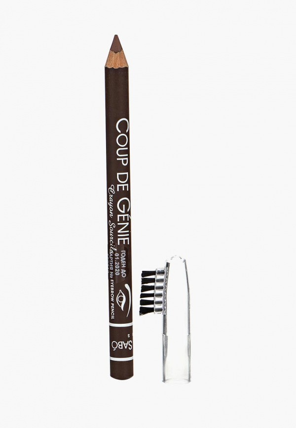 

Карандаш для бровей Vivienne Sabo, Коричневый, Eyebrow Pencil, тон 001