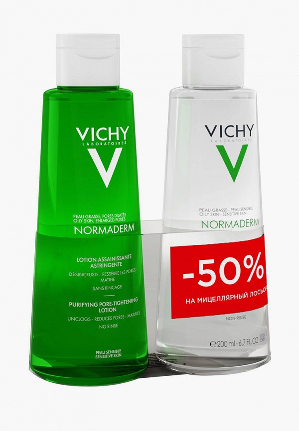 

Набор для ухода за лицом Vichy, Прозрачный, Набор для ухода за лицом NORMADERM, 2 х 200 мл.