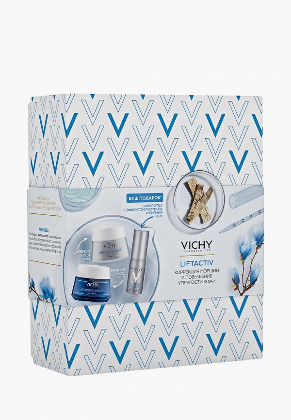 

Набор для ухода за лицом Vichy, LIFTACTIV. Коррекция морщин и повышение упругости кожи, Прозрачный