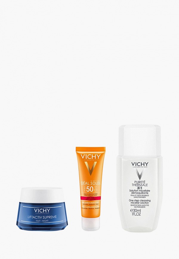 

Набор для ухода за лицом Vichy, Прозрачный, Антивозрастной уход