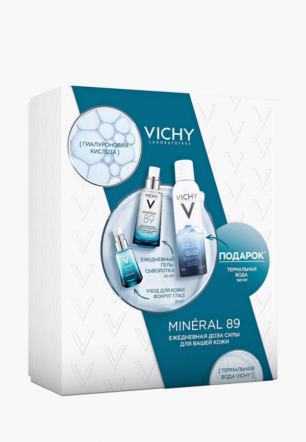 

Набор для ухода за лицом Vichy, Прозрачный, МИНЕРАЛ 89