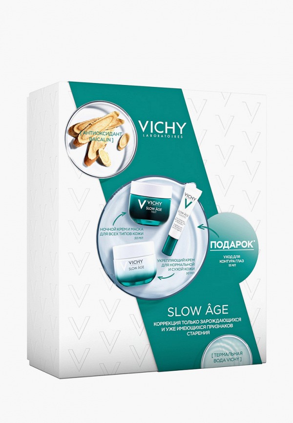 

Набор для ухода за лицом Vichy, Белый, SLOW AGE